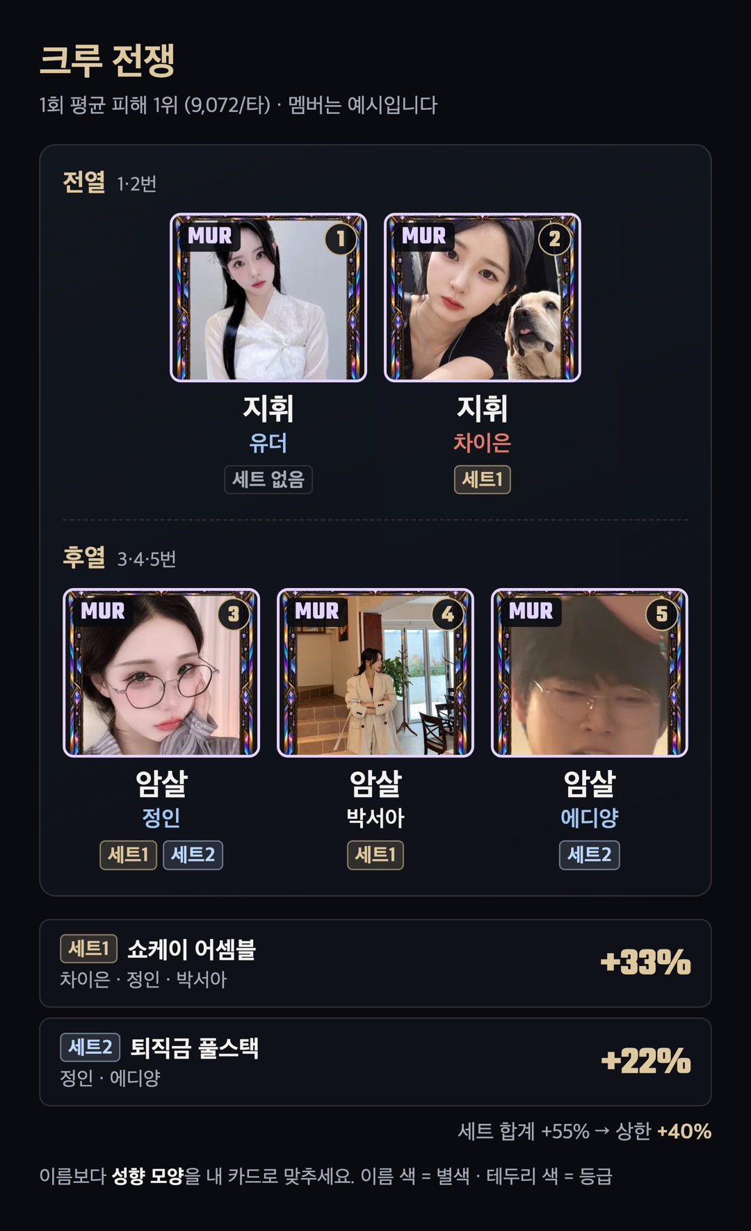 추천 덱 도식