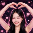 손하트 윙크 서린